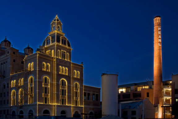 Commercial Outdoor Lighting: How to Stay Visible After Dark - Outdoor Landscape Lighting Installations and Designs by Elite Lighting Designs