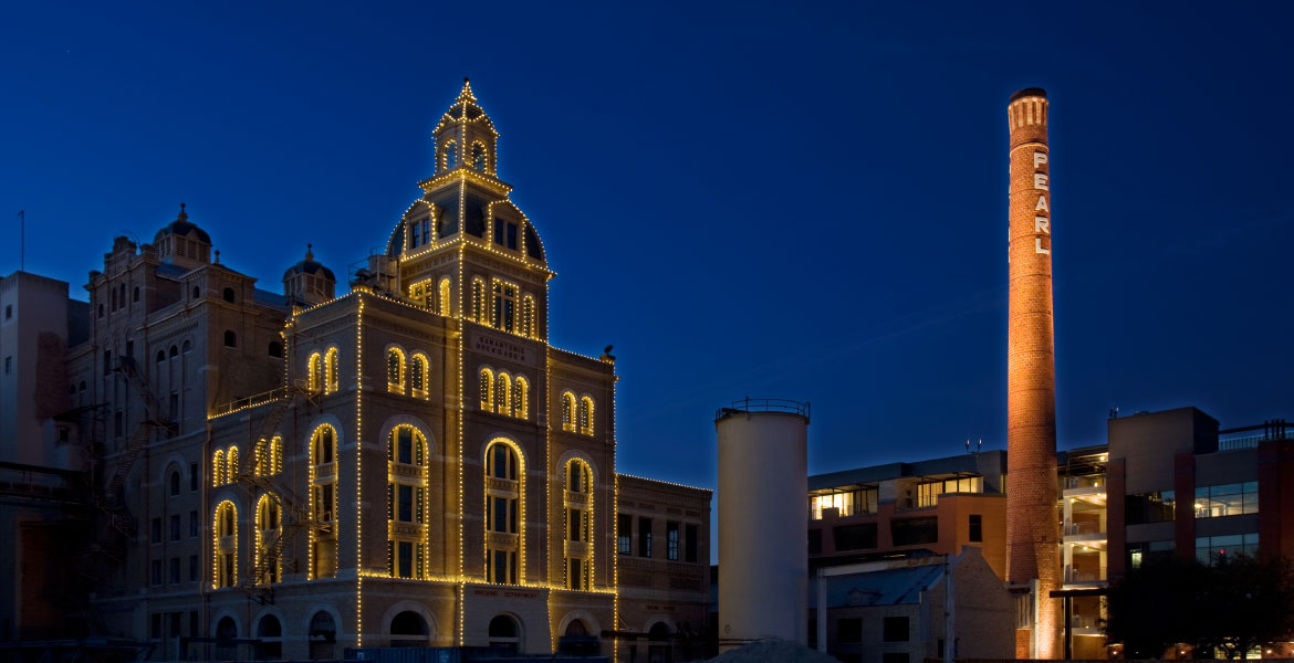 Commercial Outdoor Lighting: How to Stay Visible After Dark - Outdoor Landscape Lighting Installations and Designs by Elite Lighting Designs